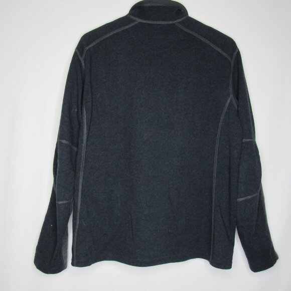 Kuhl Blue REVEL 1/4 Zip Fleece Lined Sweatshirt Sweater Men's XL XLarge - Picture 7 of 8